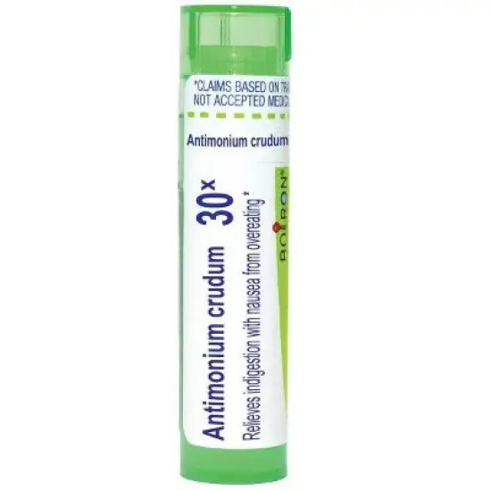 Antimonium Crudum 30X by Boiron Homeopathic Single Medicine For Digestive  -  80 Pellet image {10}