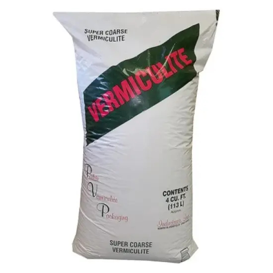 PVP Industries Super Coarse Vermiculite, Natural and Odorless Mix - Professional Use for Gardening, Packaging, and Industrial, 4 Cubic Feet image {1}