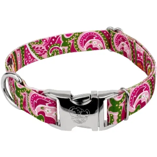 Country Brook Petz Premium Pink Paisley Dog Collar image {9}