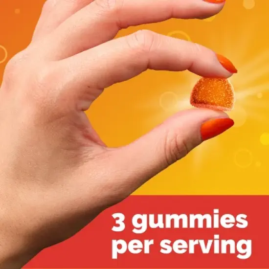 Emergen-C Vitamin C Immune Support Gummies - Orange, Tangerine & Raspberry - 45ct image {4}