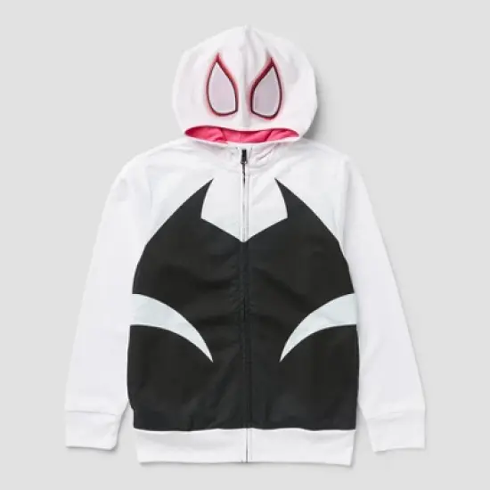 Boys' Spider-Man Ghost-Spider Cosplay Sweatshirt - Black/White image {3}