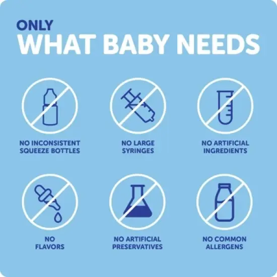 Ddrops Baby Vitamin D 400 IU Organic Liquid Drops - 0.06 fl oz image {7}