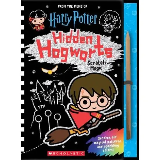 Hidden Hogwarts : Scratch Magic (Harry Potter) - by Scholastic (Hardcover) image {1}