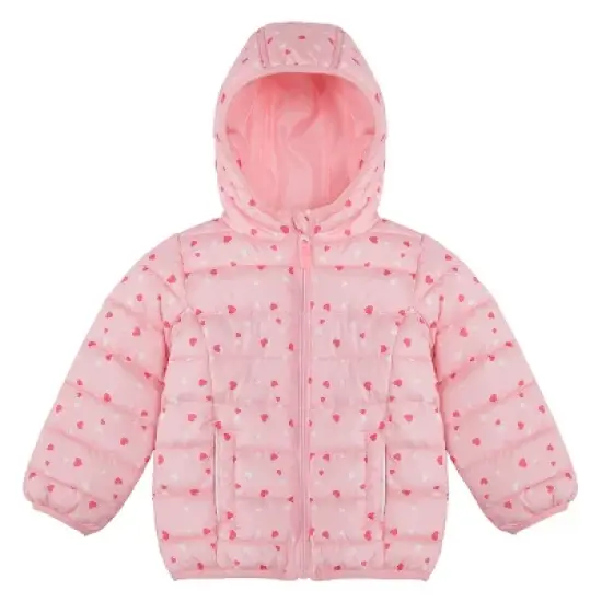 Rokka&Rolla Toddler Little Girls' Light Puffer Jacket Winter Coat image {7}