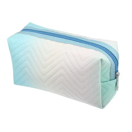 Unique Bargains Travel Makeup Bag Portable Toiletry Bag Small Cosmetic Organizer Gradient image {7}