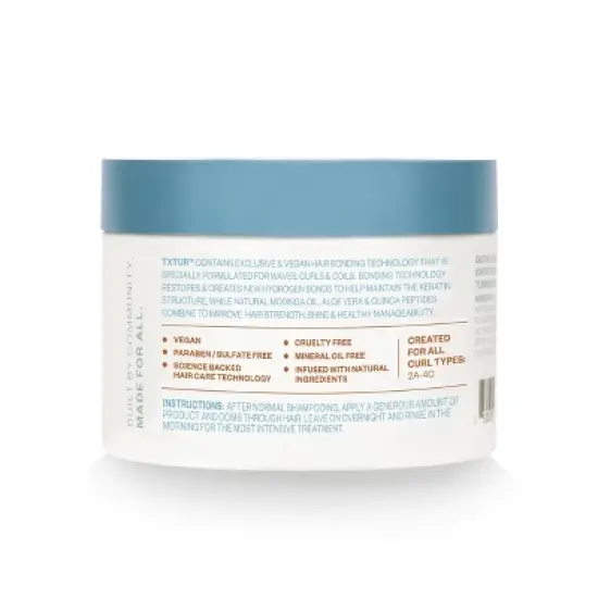 TXTUR Overnight Bond Building Mask - 10oz image {1}