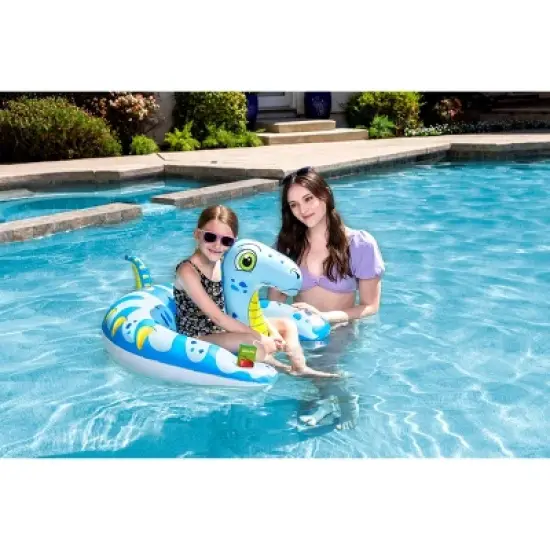 Poolmaster Rainbow Unicorn Inflatable Swimming Pool Float image {8}
