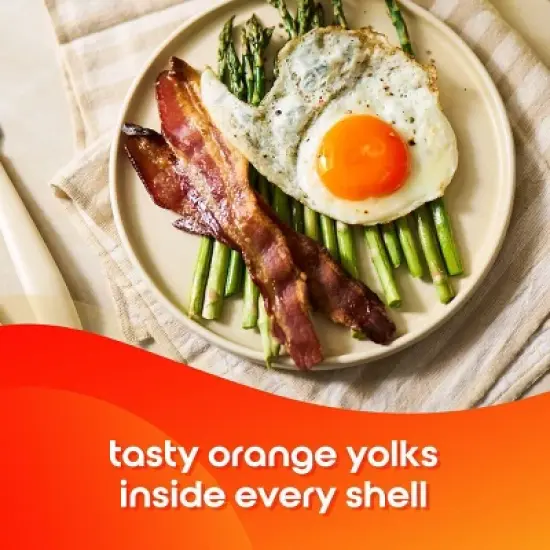 Happy Egg Co. Large Brown Grade A Free Range Eggs - 12ct image {2}