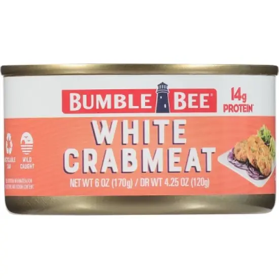 Bumble Bee White Crab Meat - 6oz image {5}