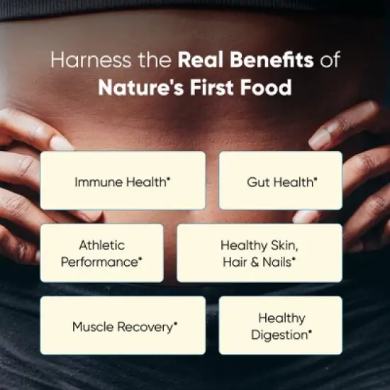 Sandhu's Grass Fed Bovine Colostrum Powder For Women & Men | 65 Servings High IgG Supplement For Immune & Gut Health Support image {4}