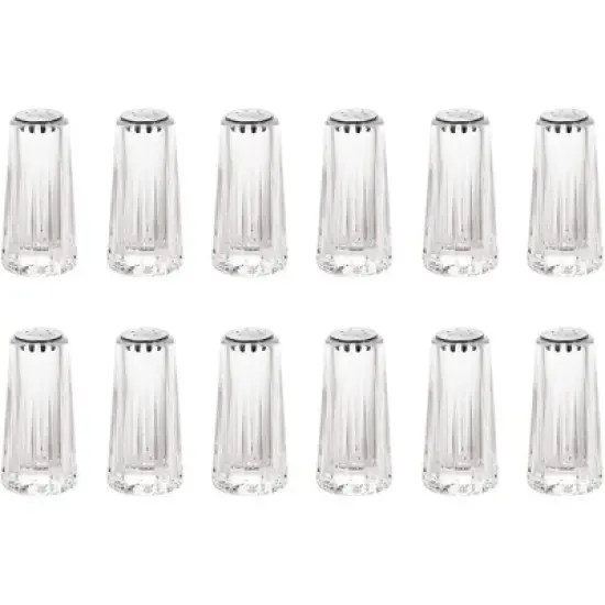 YBM Home 1.5 ounce Salt and Pepper Shakers with Stainless Steel Lid,12-Pack image {9}