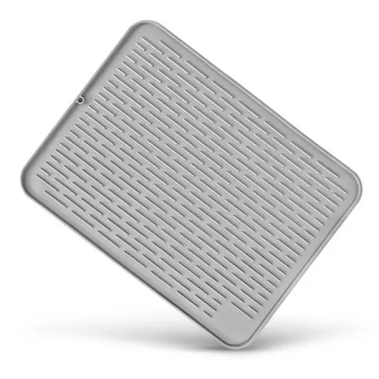 Cheer Collection Non-Slip Silicone Dish Drying Mat image {9}