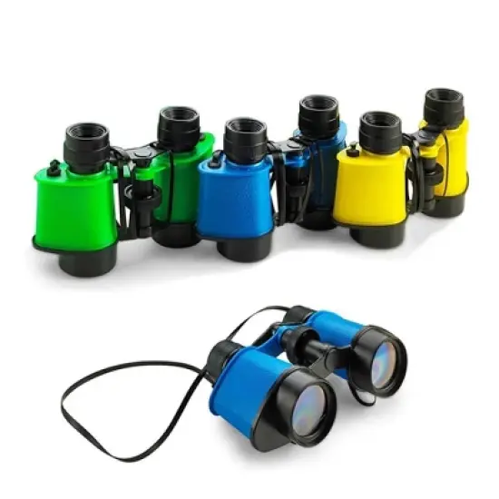 Kicko 3.5" x 5" Binoculars Toy for Bird Watching and Jungle Pretend Play- Pack 12 image {4}