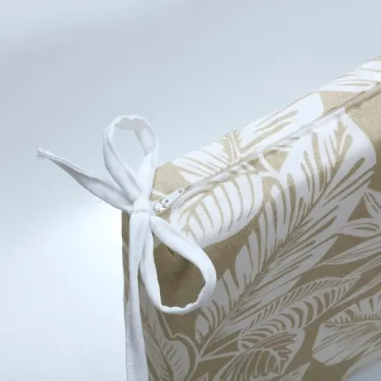 18" x 45" Delray Outdoor/Indoor Bench Cushion - Pillow Perfect image {2}