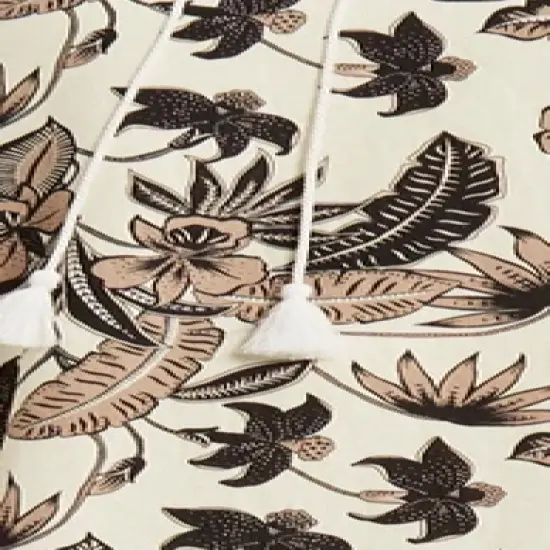 June + Vie by Roaman's Women&rsquo;s Plus Size Halcion Midi-Length Lino Soleil Shirtdress image {2}