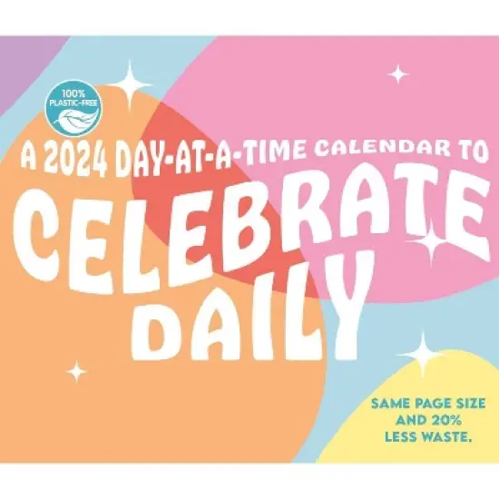 Trends International Inc. 2024 Daily Desk Calendar 4.25"x5" Celebrate image {6}