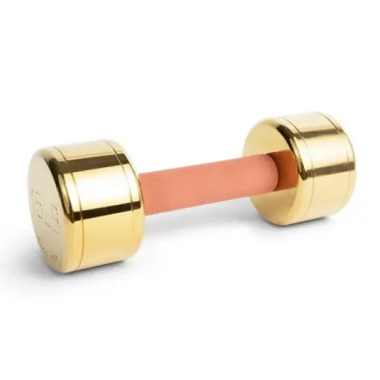 Blogilates Iron Dumbbell - Gold 15lbs image {2}