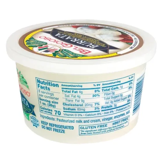 BelGioioso Burrata Cheese - 8oz image {2}