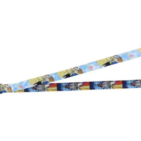 Disney Beauty and the Beast A Tale of Enchantment Lanyard with ID badge Holder image {2}