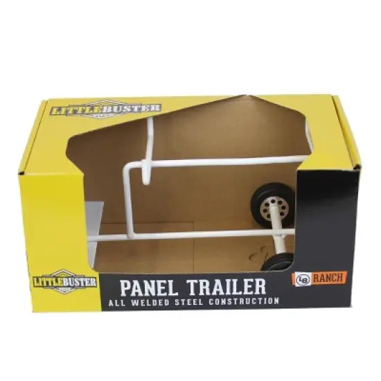Little Buster Toys 1/16 Fence Panel White Trailer 500205 image {3}