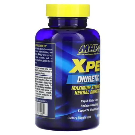 MHP XPEL, Maximum Strength Herbal Diuretic, 80 Capsules image {4}