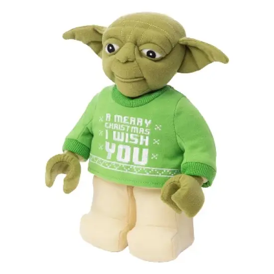 Manhattan Toy Company LEGO&reg; Star Wars&trade;Yoda&trade; Holiday Plush Character image {4}