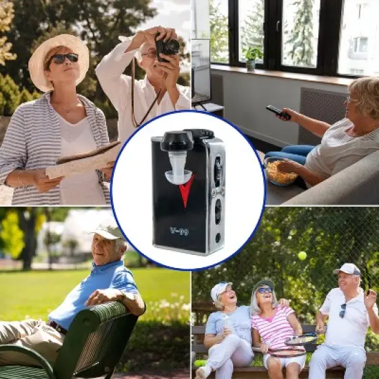 5 Star Super Deals Magic Ear Hearing Aid - Personal Sound Amplifier & Voice Enhancement - Adjustable Volume & Tone - 50dB Digital Gain Amplification image {8}