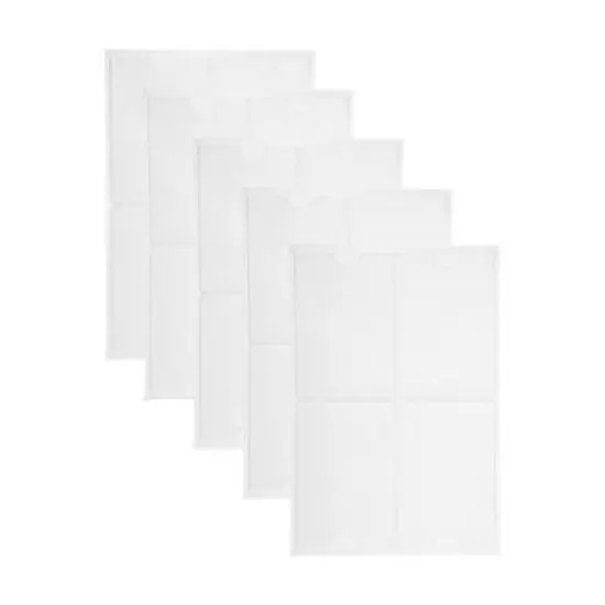 Vertical Label Holder 5.91"x3.94" Clear 20 Pcs image {6}