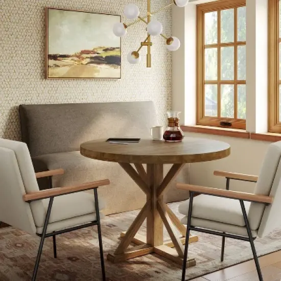 Replacement Slipcover Only for 57" Jean Dining Banquette - Threshold&trade; image {8}