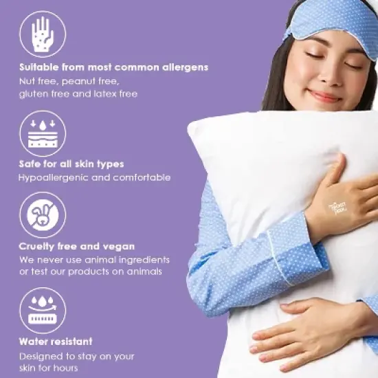 The Friendly Patch Snooze Sleep Patches 8 Melatonin, Valerian Root, Ashwagandha, Magnesium image {11}