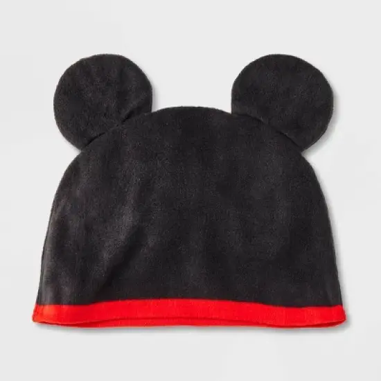 Toddler Disney 100 Mickey Mouse Buffalo Plaid Union Suit - Red image {3}