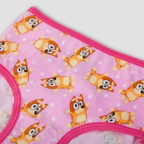 Toddler Girls' 7pk Bluey Classic Briefs - Colors May Vary image {2}