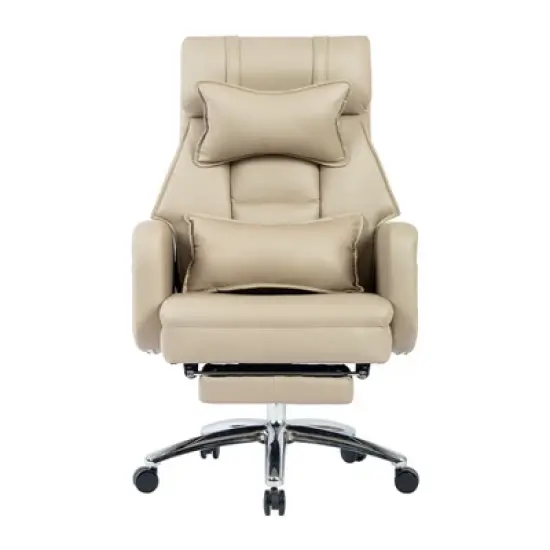 NicBex Ergonomic Office Chair with Footrest, Adjustable Tilt Gaming Chair with Lumbar Support & Removable Headrest, Swivel Chair for Office image {2}