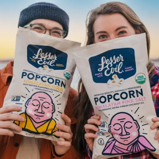 LesserEvil Organic Popcorn image {5}