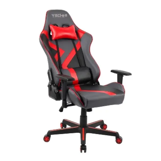 Office PC Gaming Chair Red - Techn Sport image {8}
