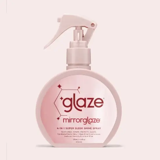 Glaze MirrorGlaze 4-in-1 Super Sleek Anti-Frizz Shine Spray with Heat Protector - 6.4 fl oz image {5}