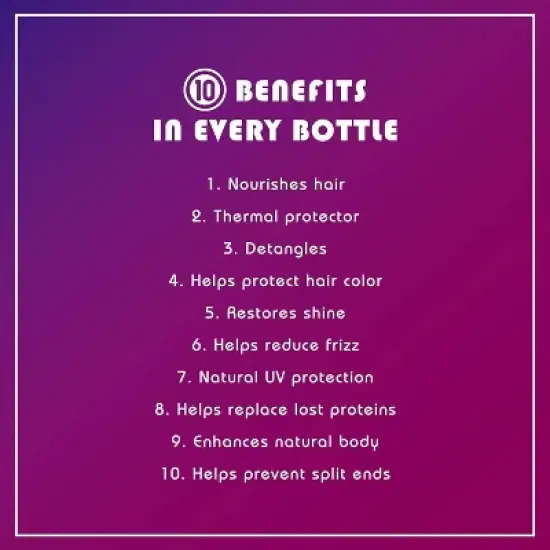 It's a 10 Miracle Leave-In Conditioner image {2}