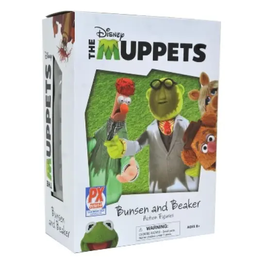 Diamond Select The Muppets Exclusive Dr Honeydew & Beaker Action Figure Set image {1}