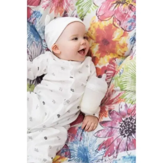 Olababy Silicone Gentle Baby Bottle - 4oz image {1}