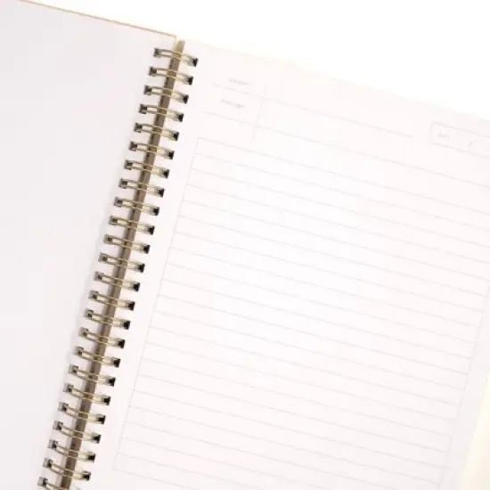 Church Notes 75 Sheet College Ruled Spiral Notebook Dove Gray: Small Spiral Journal for Sermon & Note Taking image {4}