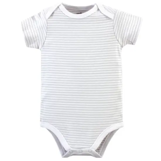 Touched by Nature Baby Boy Organic Cotton Bodysuits 5pk, Truck image {1}