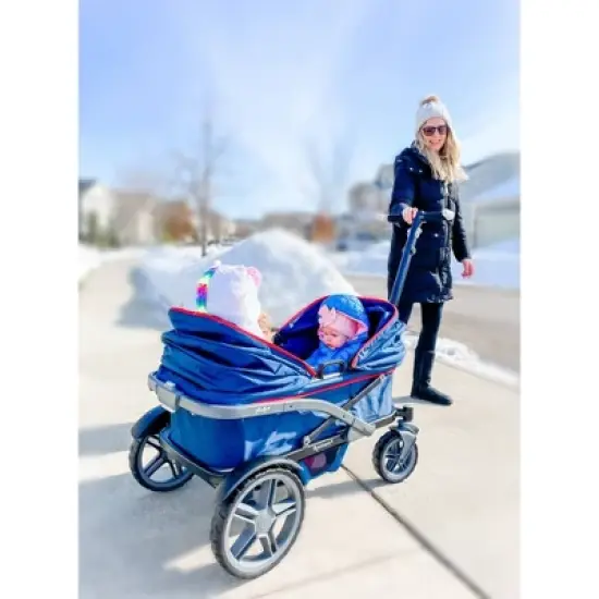 Gladly Family AnthemZ Wagon Stroller - Wild Berry image {6}