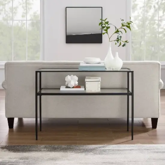 Ashton Console Table Matte Black - Crosley image {4}