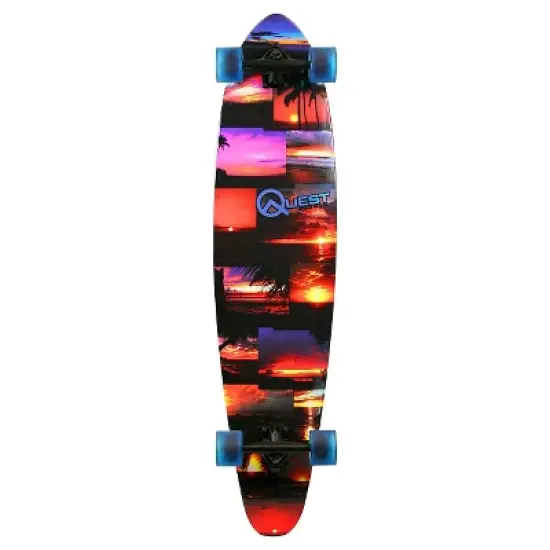 Quest 42" Pintail Longboard Skateboard image {1}