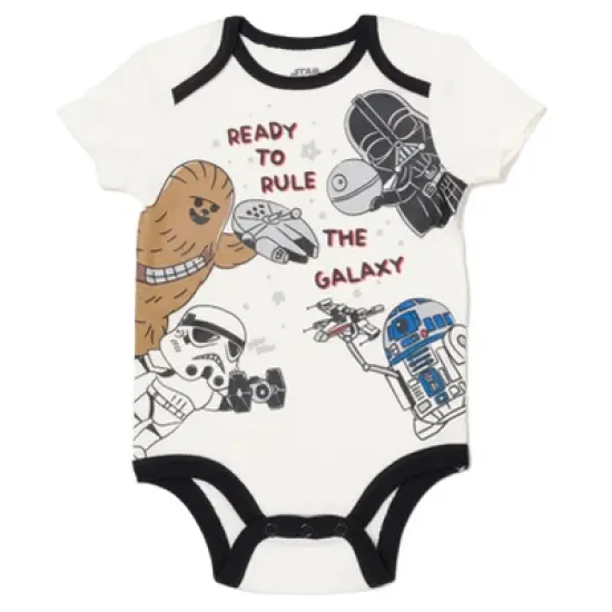 Star Wars The Child Baby Bodysuit Pants and Hat 3 Piece Outfit Set Newborn to Infant image {1}