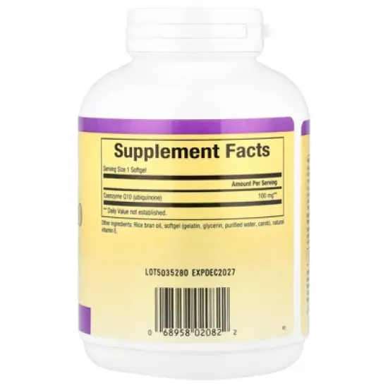 Natural Factors Coenzyme Q10, 100 mg, 240 Softgels image {1}