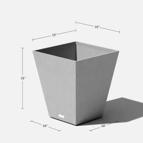 Veradek Pure Series Nobleton Plastic Planter image {1}