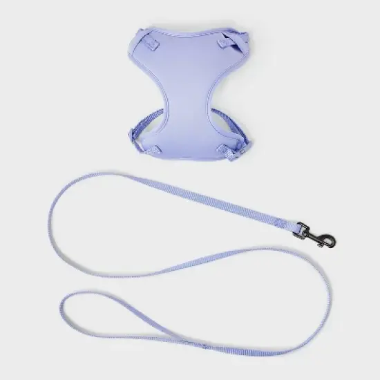 Cat Leash and Harness Tether Set - 2pc - Lilac Purple - Boots & Barkley&trade; image {4}