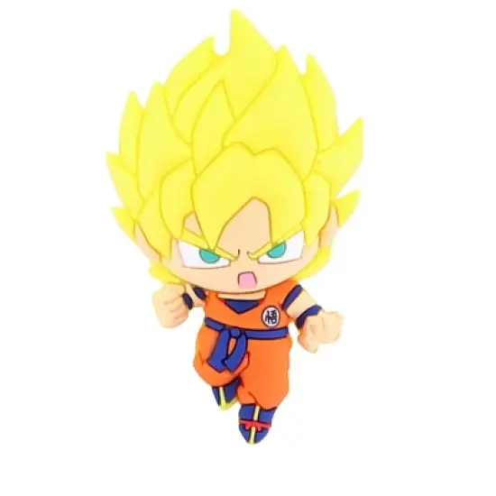 Monogram International Inc. Dragon Ball Goku Super Saiyan 3D Foam Magnet image {3}