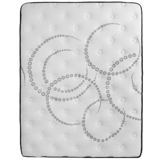 Flash Furniture Capri Comfortable Sleep 10 Inch CertiPUR-US Certified Foam Pocket Spring Mattress & 3 inch Gel Memory Foam Topper Bundle image {10}